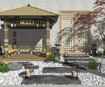 Japanese Style Courtyard/landscape-ID:715925935