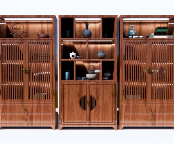 Chinese Style Decorative Cabinet-ID:326545954