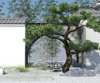 New Chinese Style Garden-ID:550799424