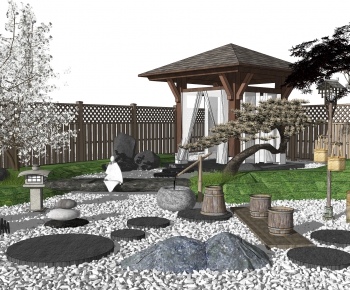 Japanese Style Courtyard/landscape-ID:204828029