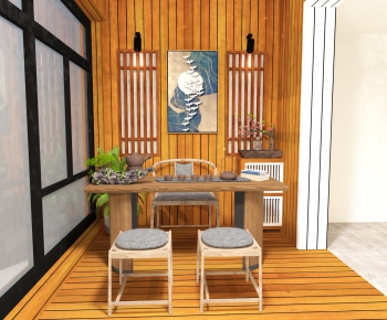 New Chinese Style Tea House-ID:670898916