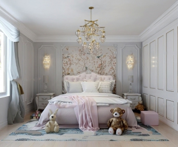European Style Girl's Room Daughter's Room-ID:557634129