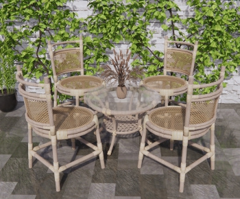 Southeast Asian Style Outdoor Tables And Chairs-ID:751615054