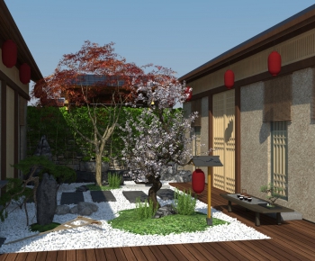 Japanese Style Courtyard/landscape-ID:304676066