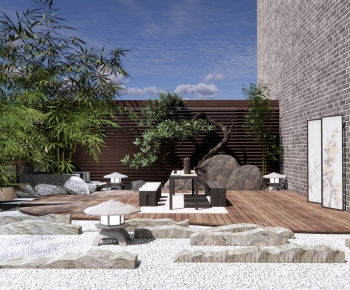 New Chinese Style Courtyard/landscape-ID:277647978