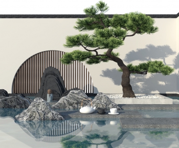 New Chinese Style Garden-ID:716237078