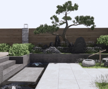New Chinese Style Courtyard/landscape-ID:568557985