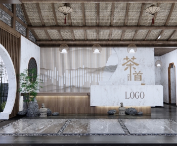 New Chinese Style Lobby Hall-ID:905184034