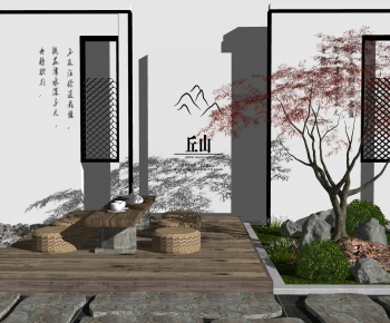 New Chinese Style Garden-ID:536093952