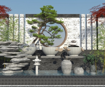 New Chinese Style Garden-ID:372946022