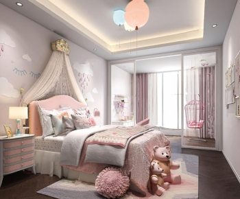 Nordic Style Girl's Room Daughter's Room-ID:447369104
