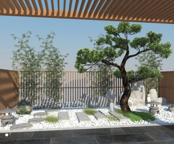 New Chinese Style Garden-ID:448059084