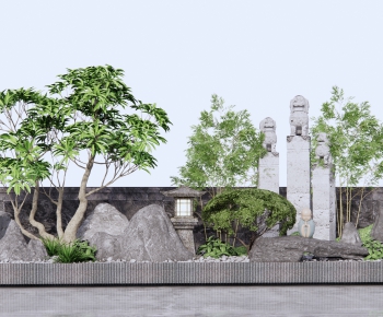 New Chinese Style Garden-ID:663243062