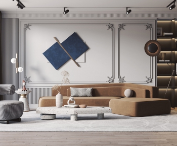 Nordic Style A Living Room-ID:606734999