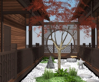 New Chinese Style Courtyard/landscape-ID:229975942