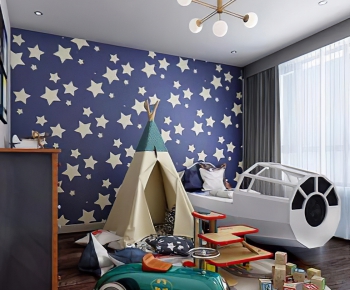 Modern Children's Room-ID:583276036