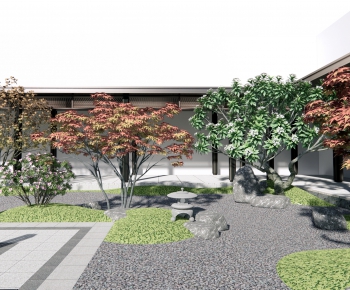 Japanese Style Courtyard/landscape-ID:841593037