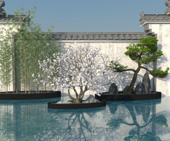 New Chinese Style Garden-ID:950793984