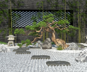 New Chinese Style Garden-ID:633914957