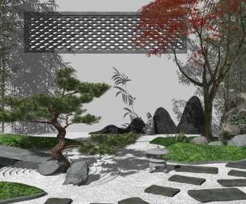 New Chinese Style Garden-ID:980881931