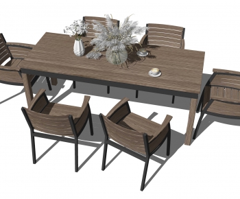 Modern Dining Table And Chairs-ID:796592955