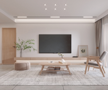 Japanese Style A Living Room-ID:915940059