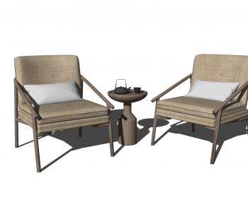 New Chinese Style Lounge Chair-ID:701451065