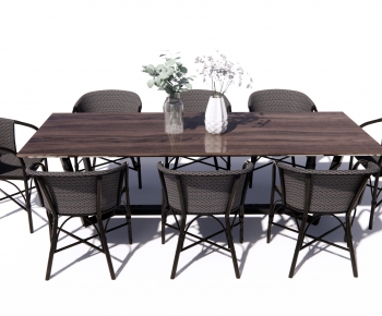 Modern Dining Table And Chairs-ID:563045983