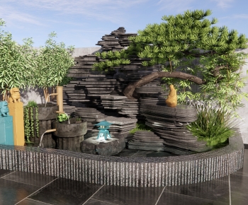 New Chinese Style Garden-ID:839904072
