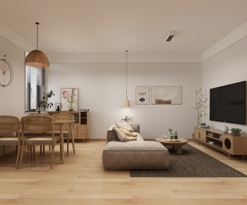 Nordic Style A Living Room-ID:465117936
