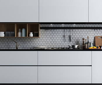 Modern Kitchen Cabinet-ID:425858972