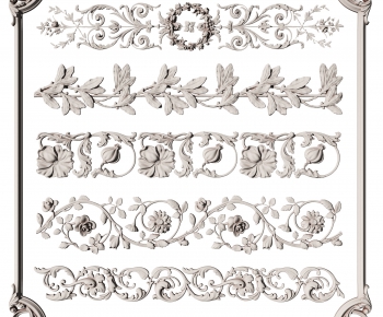 Simple European Style Carving-ID:259464039
