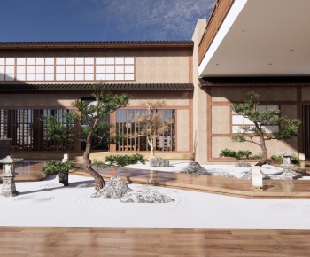 Japanese Style Courtyard/landscape-ID:463619293