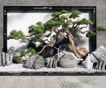New Chinese Style Garden-ID:392235995