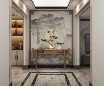 New Chinese Style Hallway-ID:978317021