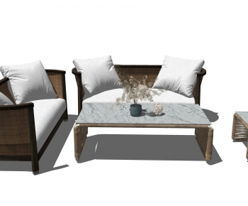 Southeast Asian Style Sofa Combination-ID:300729997