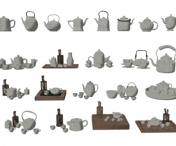 New Chinese Style Tea Set-ID:174789436