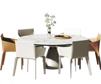 Modern Dining Table And Chairs-ID:623385917