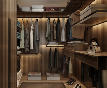 New Chinese Style Clothes Storage Area-ID:696311005