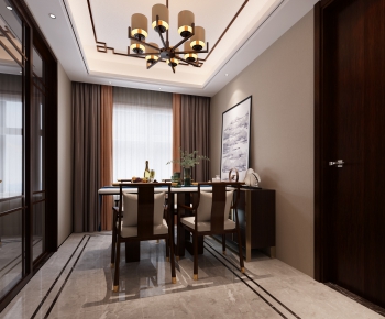 New Chinese Style Dining Room-ID:830244069