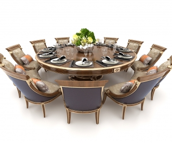 European Style Dining Table And Chairs-ID:757093911