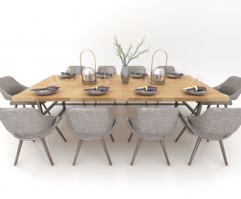 Modern Dining Table And Chairs-ID:229250911