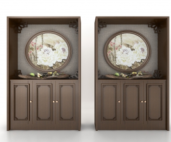 Chinese Style Decorative Cabinet-ID:509798052