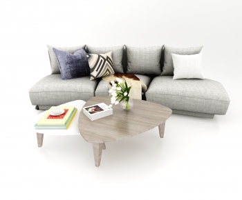 Modern Three-seat Sofa-ID:471082934