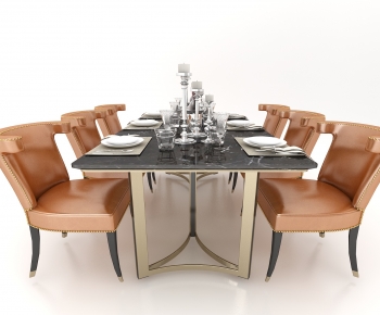 Modern Dining Table And Chairs-ID:499980935