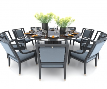 Modern Dining Table And Chairs-ID:466020114