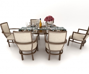 Modern Dining Table And Chairs-ID:936872968