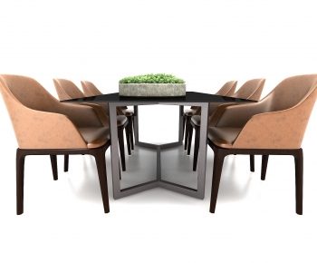 Modern Dining Table And Chairs-ID:470175038