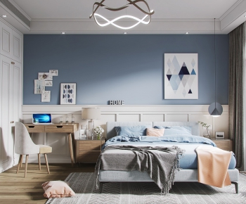 Nordic Style Bedroom-ID:598249919