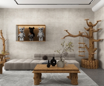 Nordic Style A Living Room-ID:485640051